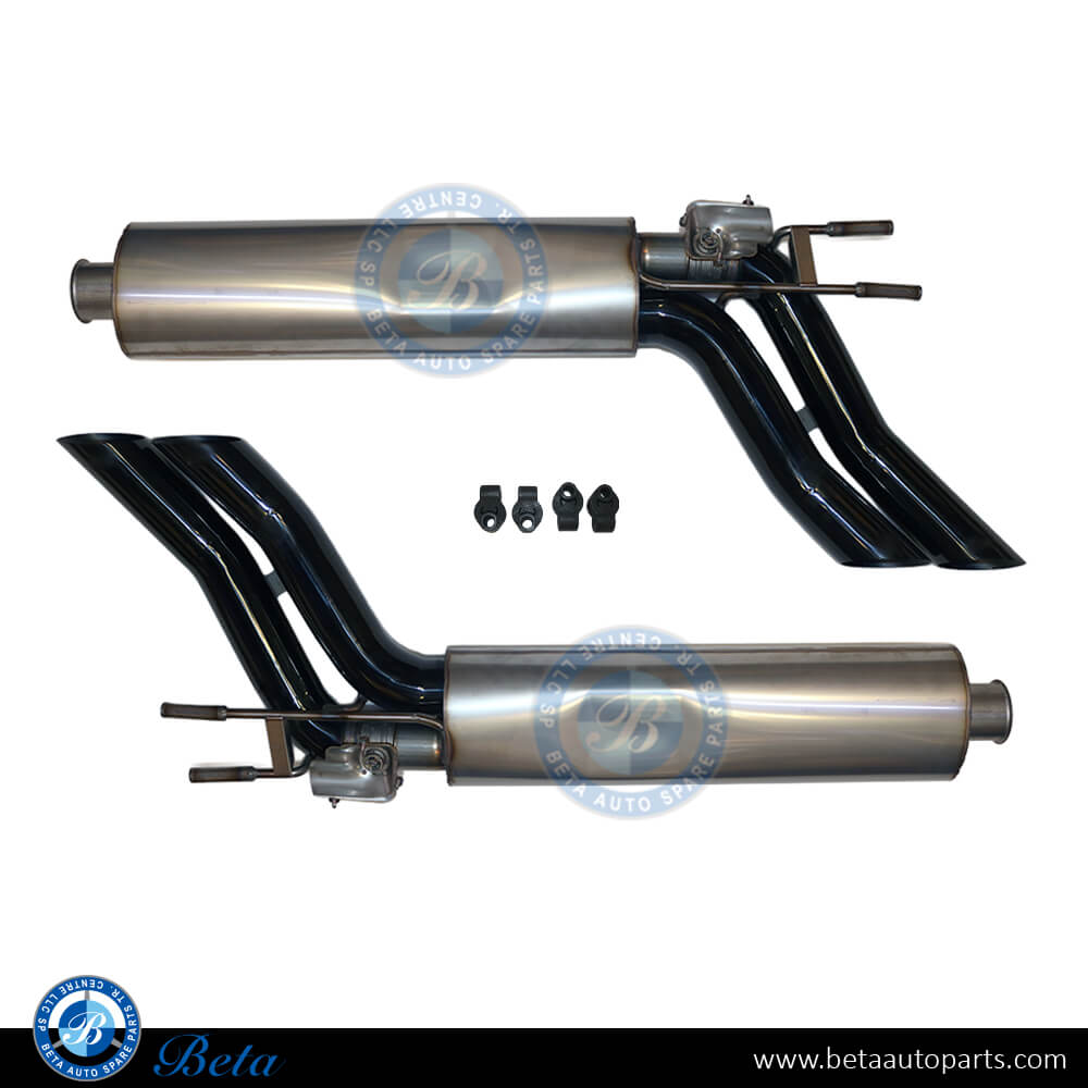 Mercedes G-Class W463 (2018-Up), Exhaust System Complete BBS for AMG G ...