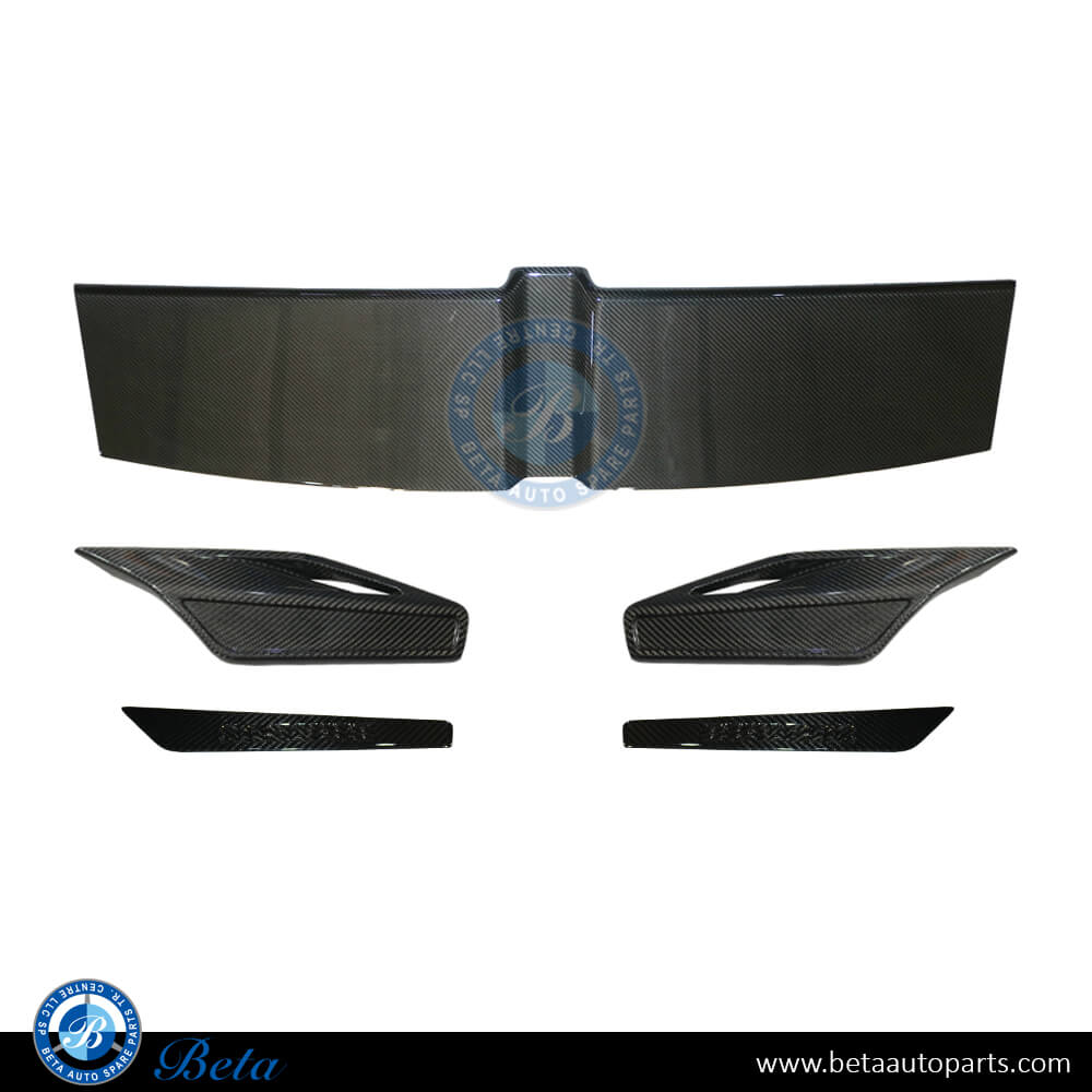 Rear Roof Spoiler BBS Look for Mercedes G-Class 2018-Up models, Part Number 4636950030