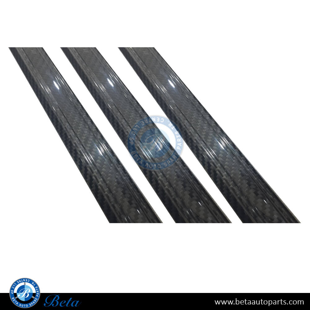 Door Moulding (Carbon) for Mercedes G-Class 2018-Up models, Part Number 4636982900 / 4636983000