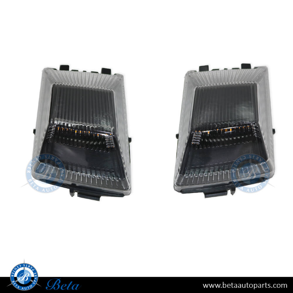 Corner lamps Night package for Mercedes G-Class W463 2018-Up models, Part Number 4639063501/4639063601