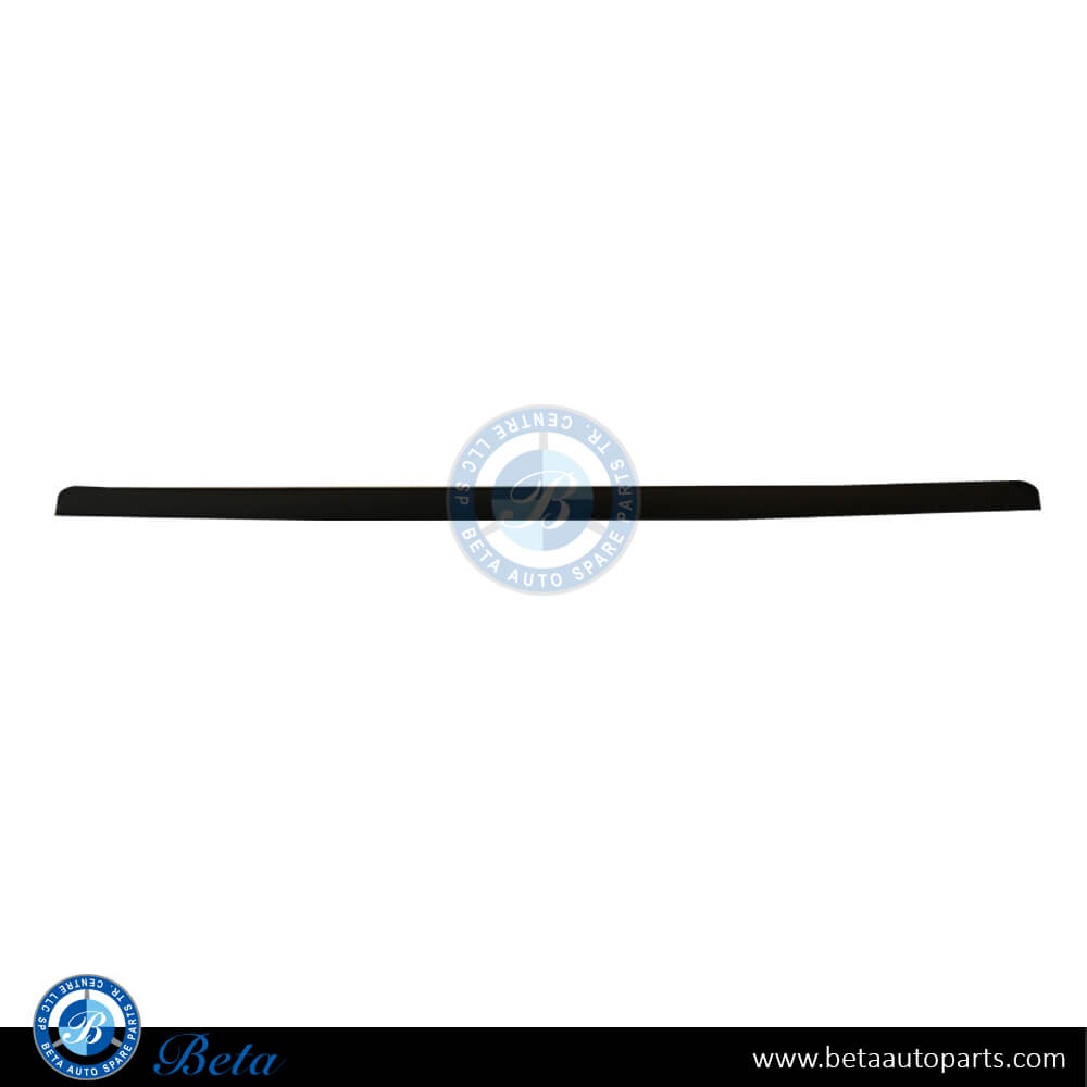 Front Roof Moulding (Matte Black) for Mercedes G-Class 2018-2024 models, Part Number 4656904700