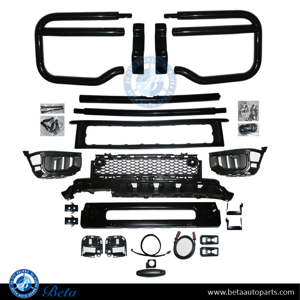 Bull Bar For G63 (Black) for Mercedes G-Class 2025-Up models, Part Number 4658850102