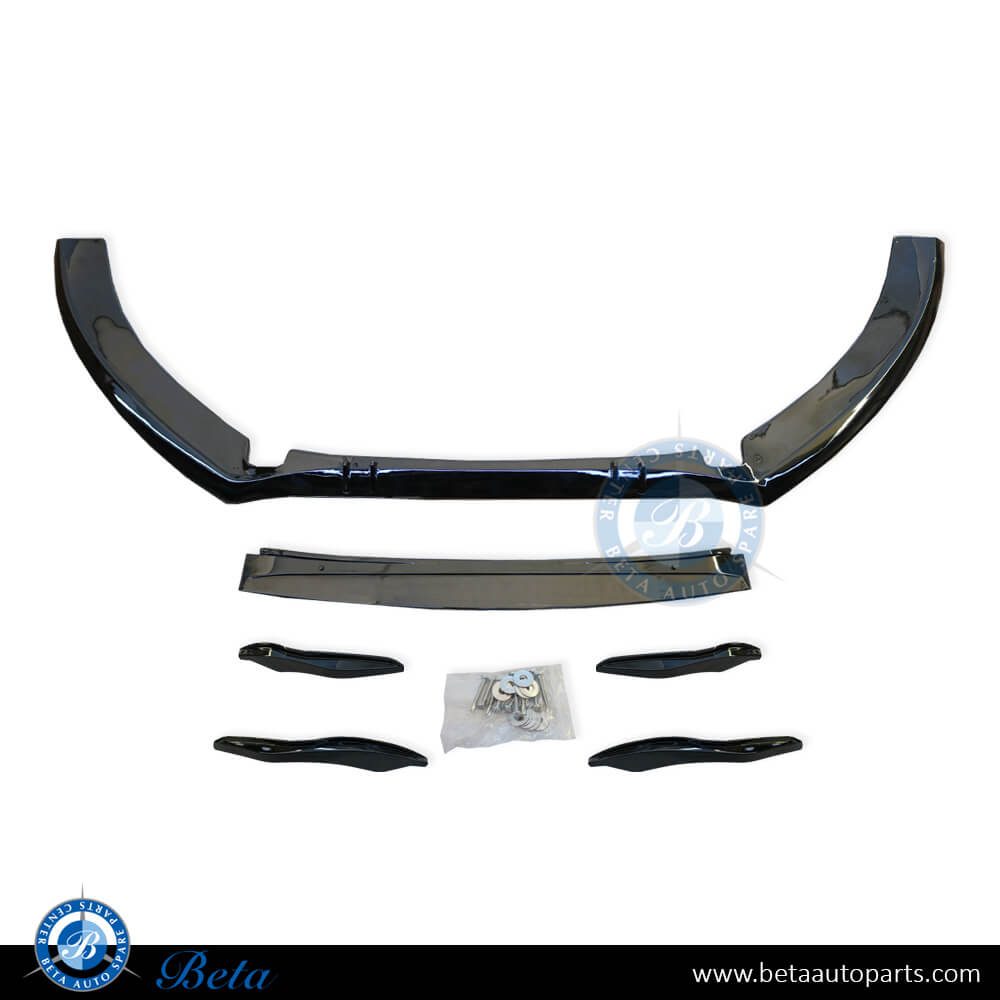 Front Bumper Lower Spoiler RS7 Look for Audi A6 2011-2018 models, Part Number 4G0807110