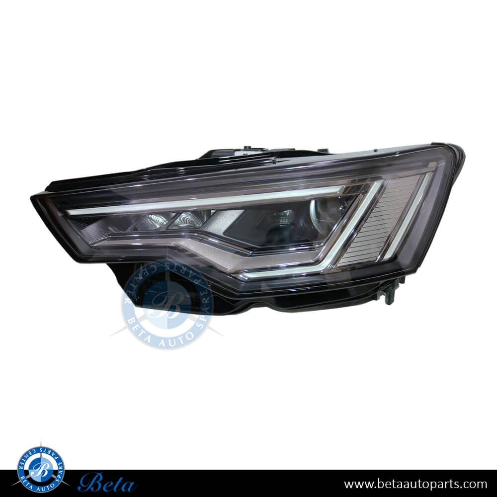 Left Side Headlamp matrix LED for Audi A6 2019-Up models, Part Number 4K0941039C