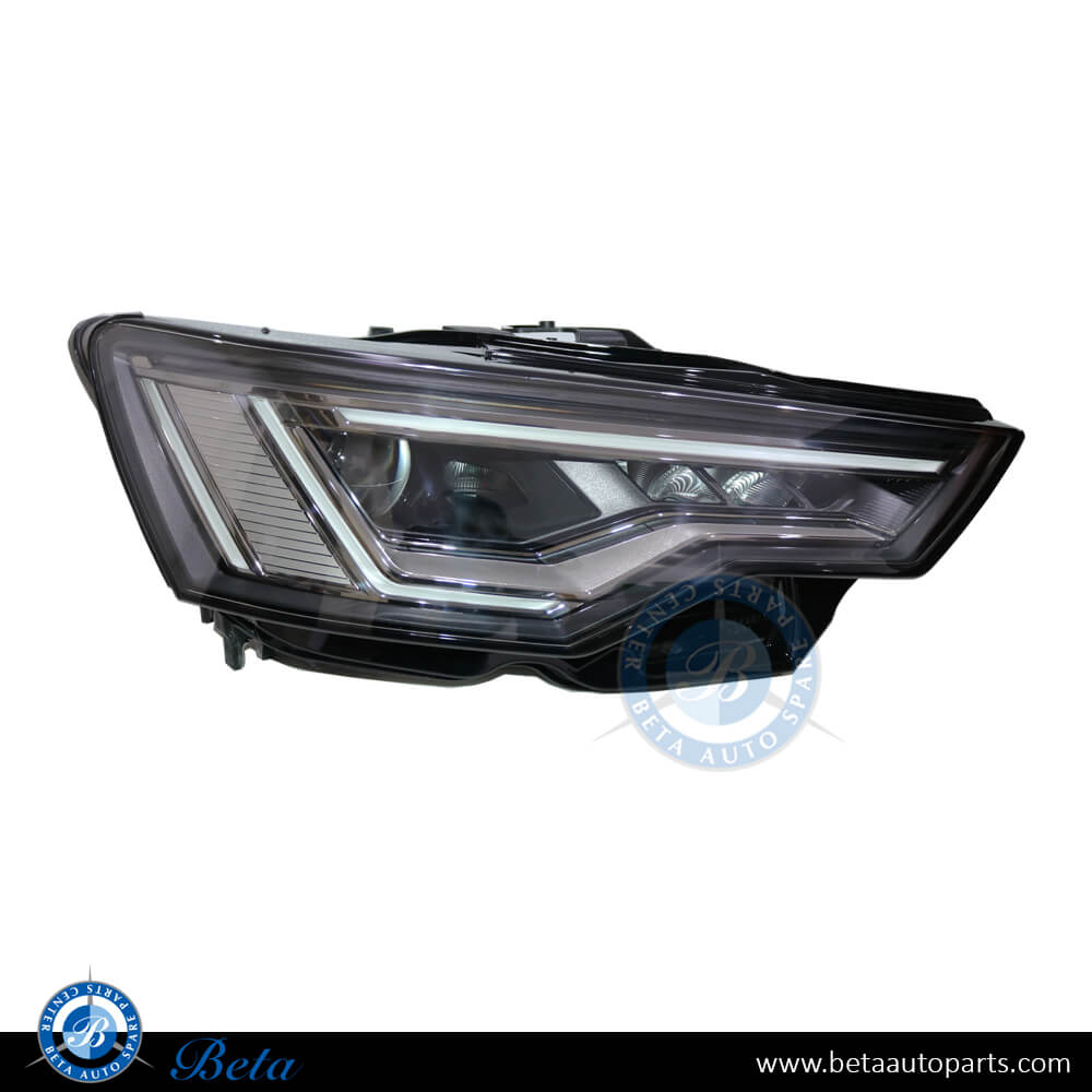 Right Side Headlamp matrix LED for Audi A6 2019-Up models, Part Number 4K0941040C
