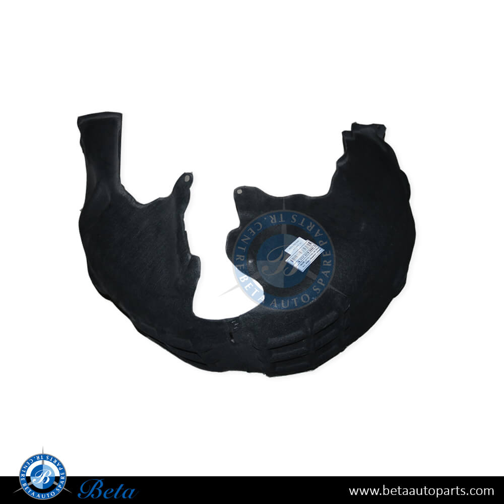 Right Side Rear Wheel Fender Liner for Audi A6 2011-2018 models, Part Number 4G0810172A