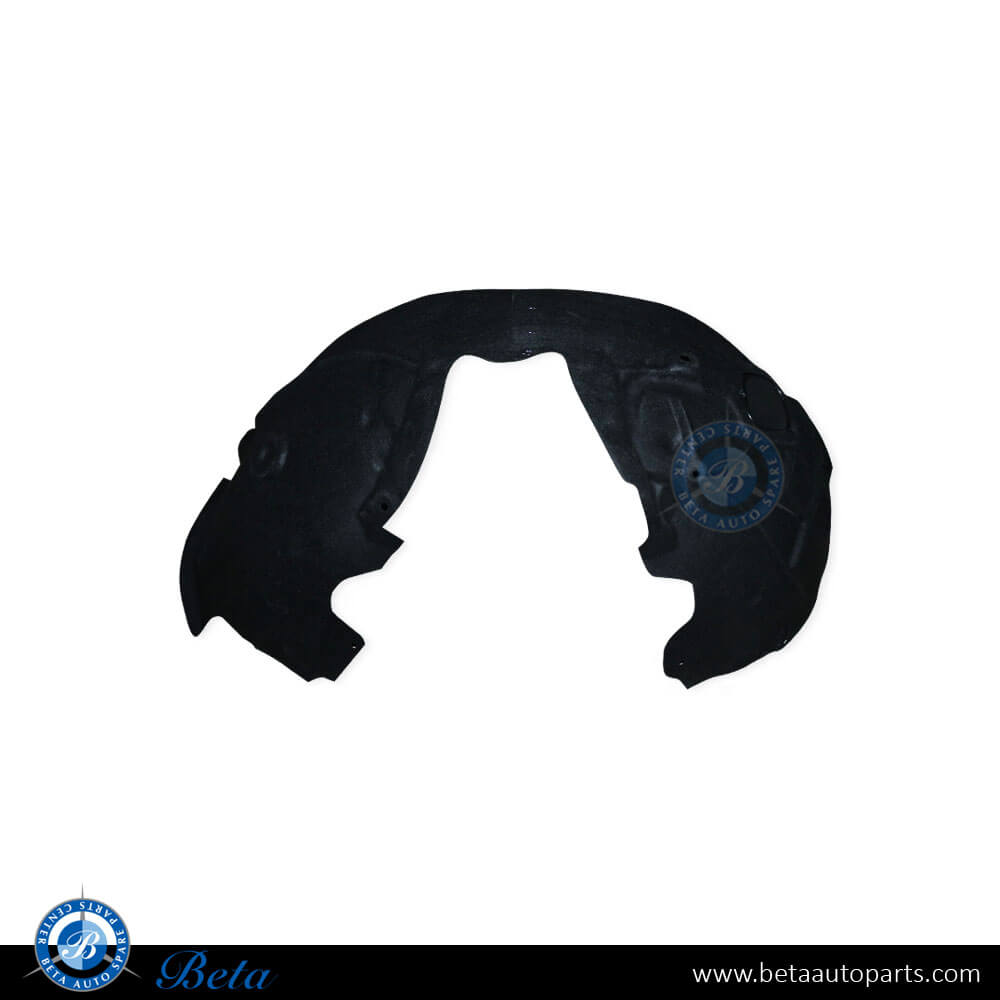 Left Side Front Wheel Fender Liner for Audi A6 2011-2018 models, Part Number 4G0821133F