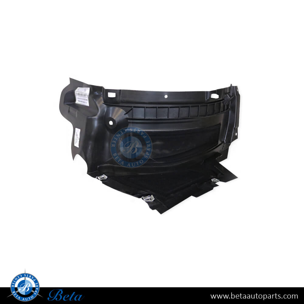 Left Side Front Wheel Fender Liner Triangular Cover for Audi A6 2011-2014 models, Part Number 4G0853887C