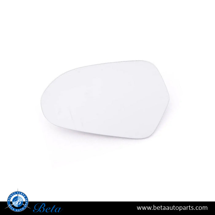 Left Side Mirror Glass for Audi A6 2011-2014 models, Part Number 4G0857535C