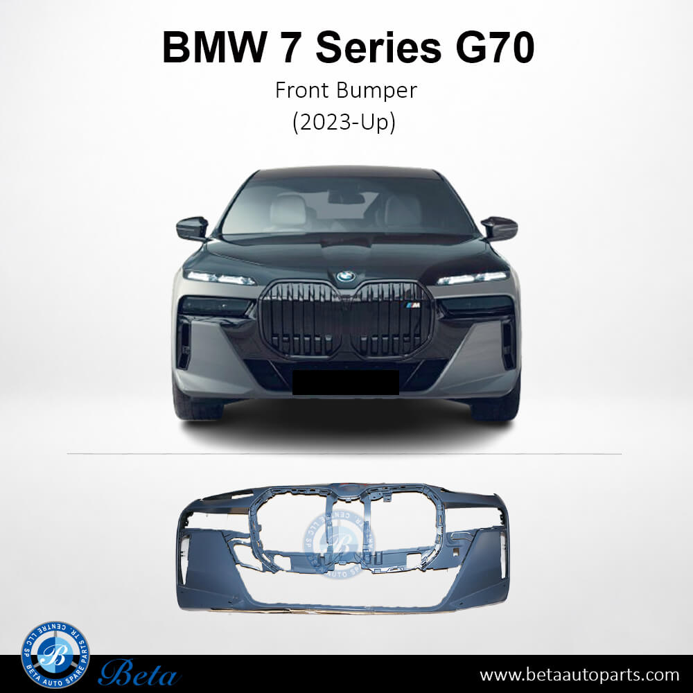 Front Bumper M-Tek for BMW 7 Series 2023-Up models, Part Number 51115A45BF8