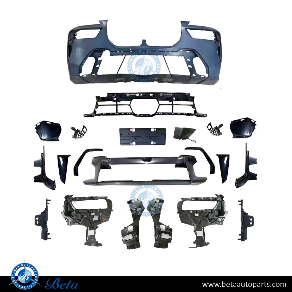 Front Bumper M-Tek for BMW X7 2023-Up models, Part Number 51115A4F6E1