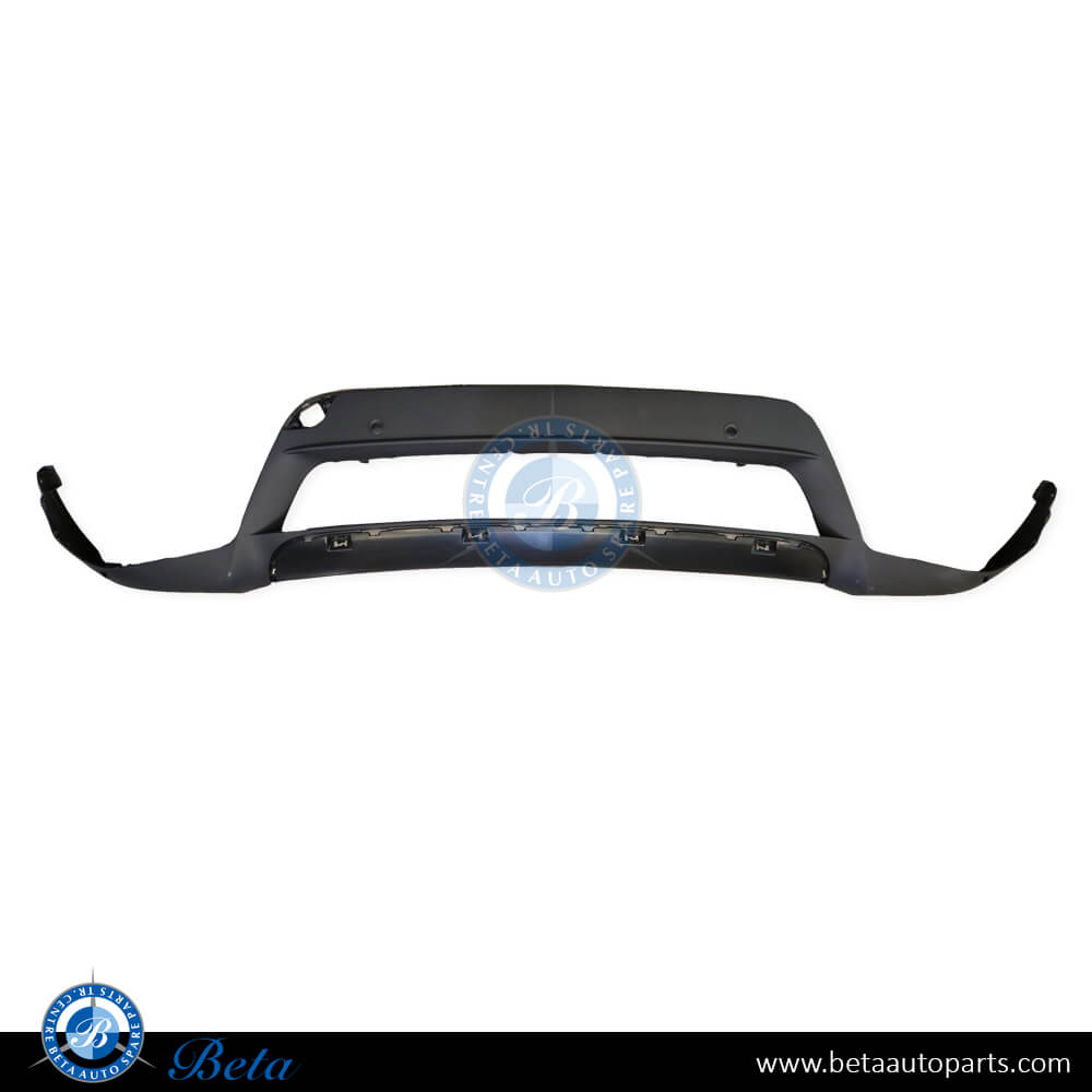 Front Bumper Lower Spoiler with PDC for BMW X5 E70 LCI 2011-2013 models, Part Number 51117222382