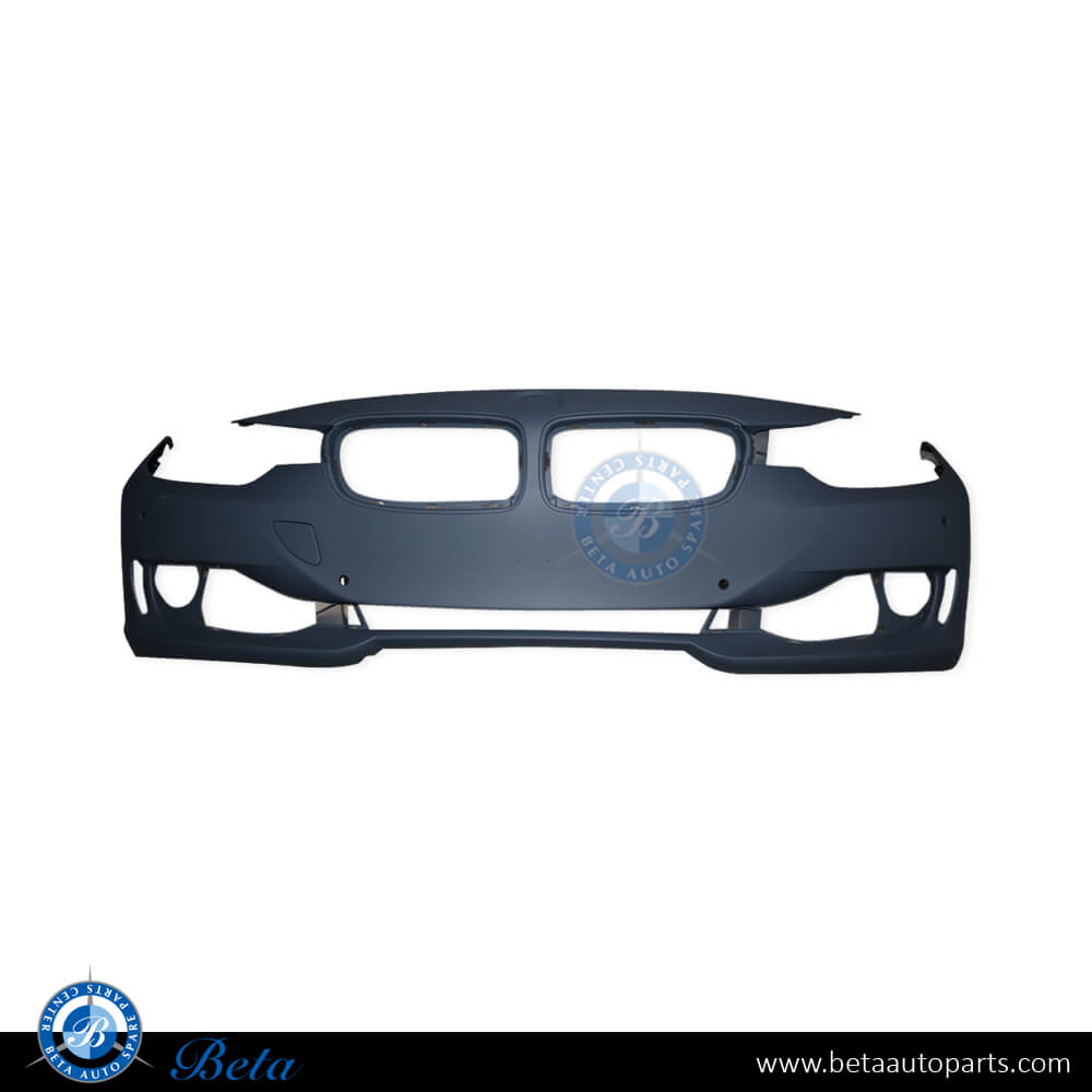 BMW 3 Series F30 (2012-2015), Front Bumper with PDC / PMA without SPR ...