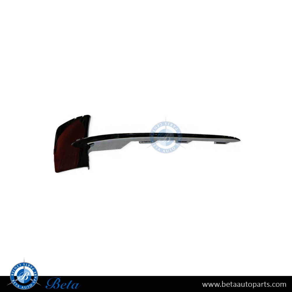 Left Side Fog Lamp Cover Chrome Moulding - Pure Excellence for BMW X5 F15 2014-2018 models, Part Number 51117325395