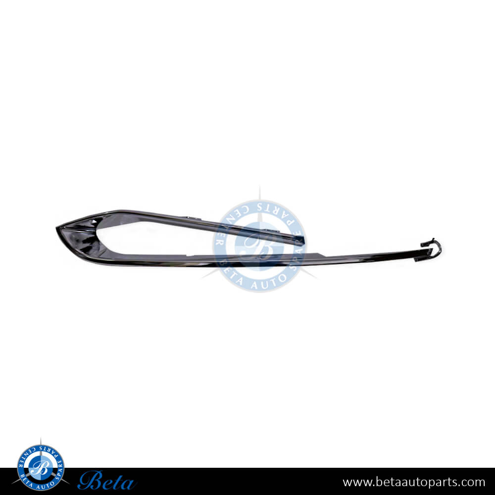 Right Side Fog lamp cover moulding Luxury for BMW 5 Series F10 LCI 2014-2016 models, Part Number 51117331770
