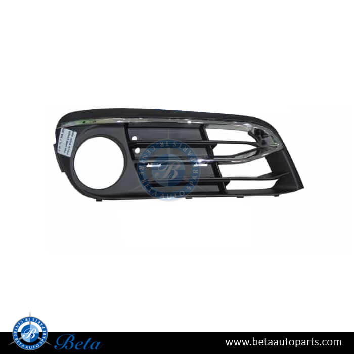 Right Side Fog Lamp Cover for LED Fog Lamp - Luxury and Modern for BMW 5 Series F10 LCI 2014-2016 models, Part Number 51117346506