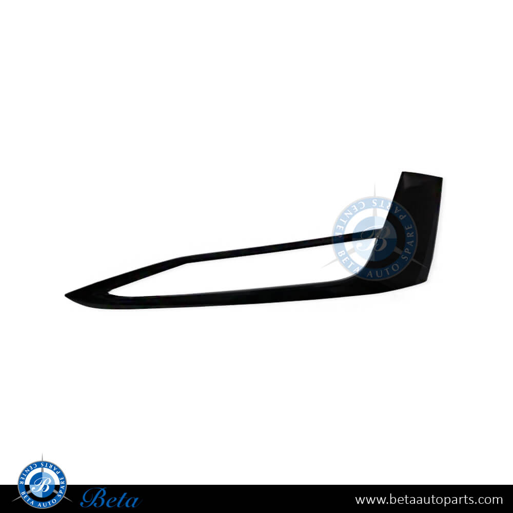 Right Side Fog lamp cover moulding sport for BMW 5 Series G30 2017-2020 models, Part Number 51117385282