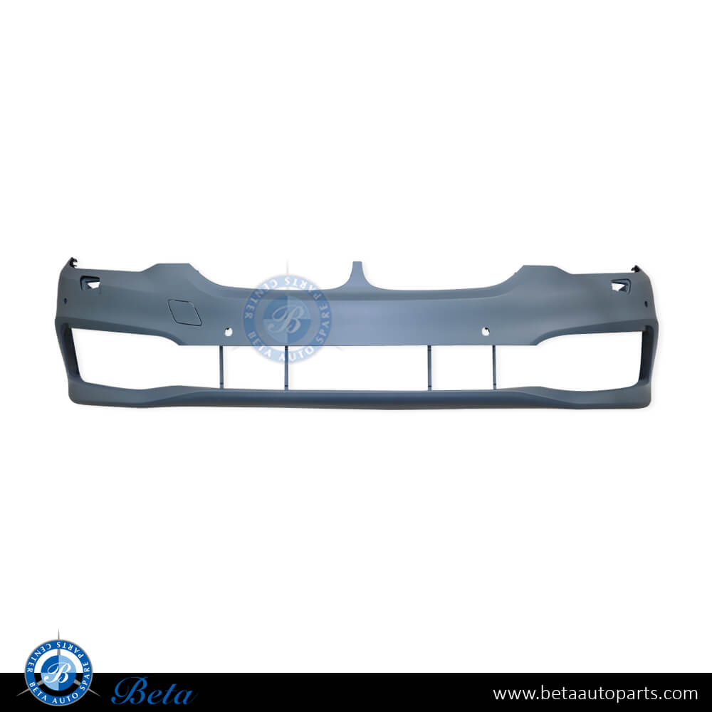 Front Bumper with PDC with Washer for BMW 5 Series G30 2017-2020 models, Part Number 51117427443