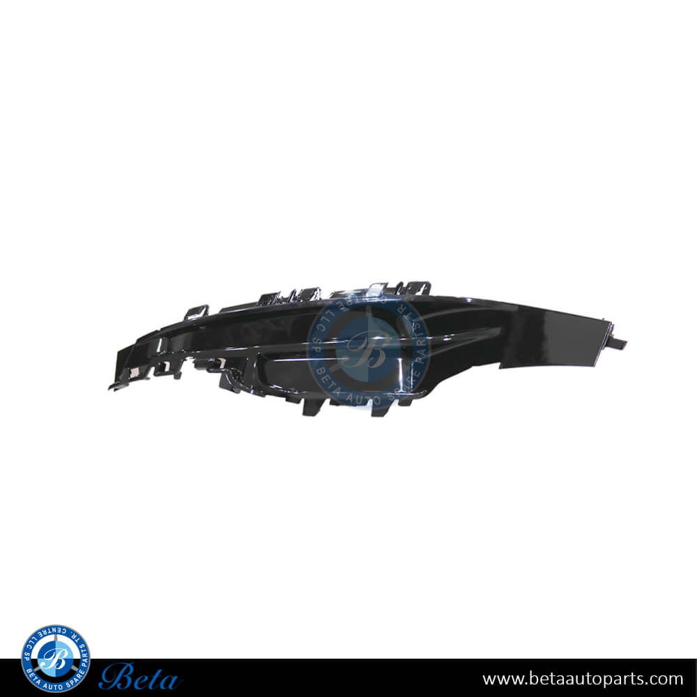 Left Side Side Front Bumper Lower Air Inlet Grille Closed for BMW 7 Series 2020-2022 models, Part Number 51117475131