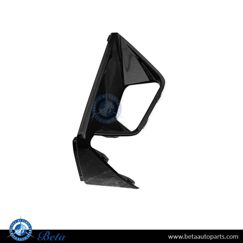 Left Side Front Bumper Lower Grille Moulding M-Tek for BMW X3/X4 G01 LCI/G02 LCI 2022-Up models, Part Number 51118081213