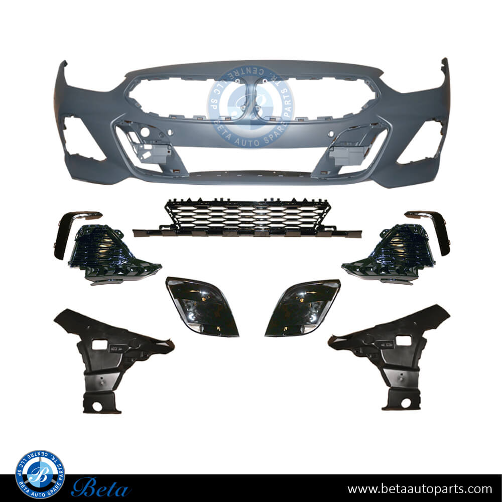 Front Bumper M-Tek with PDC for BMW Z4 2018-Up models, Part Number 51118746249