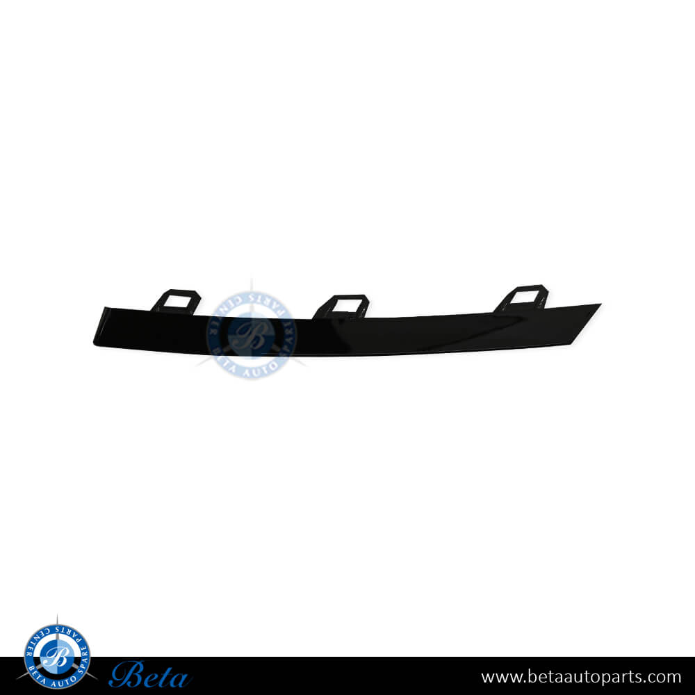 Left Side Front Bumper Lower Strip - Luxury for BMW 5 Series G30 LCI 2021-Up models, Part Number 51119463477