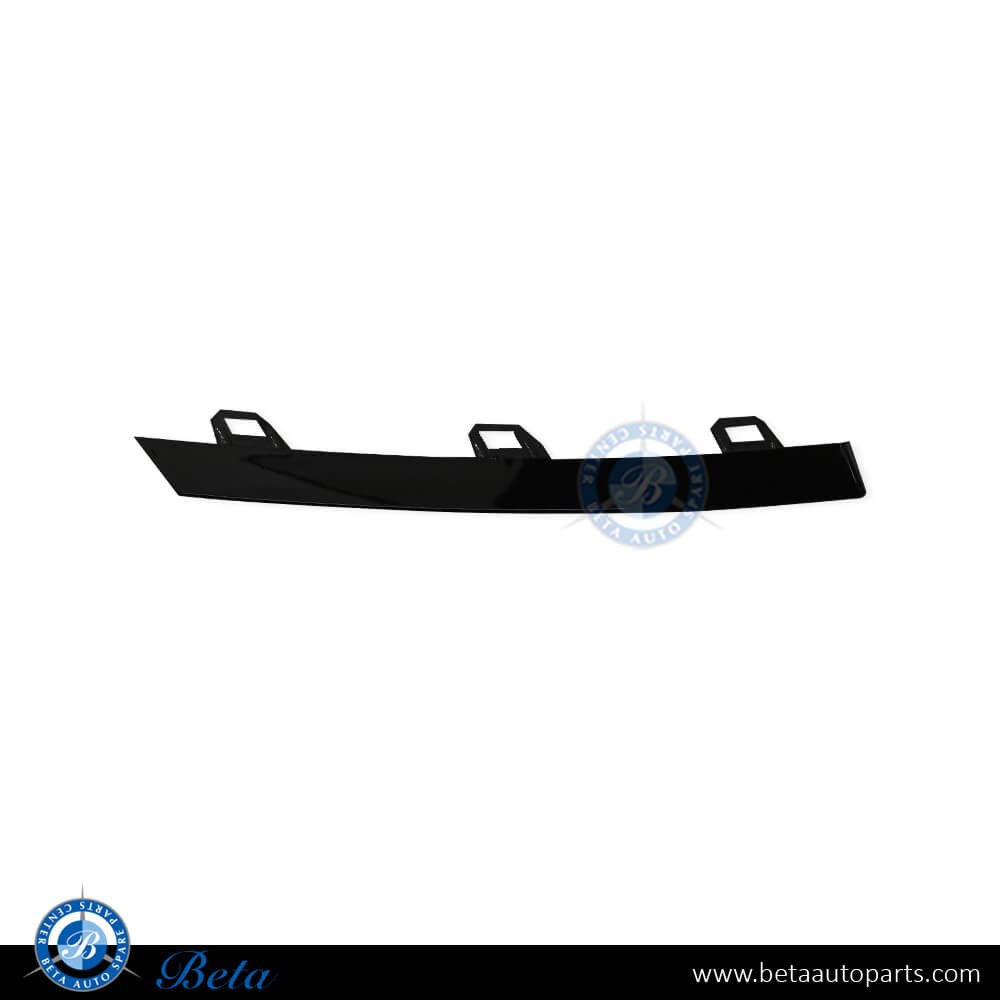 Right Side Front Bumper Lower Strip - Luxury for BMW 5 Series G30 LCI 2021-Up models, Part Number 51119463478