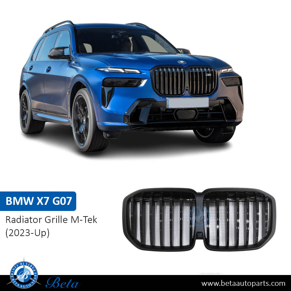BMW X7 G07 LCI (2023-Up), Radiator Grille M-Tek, China, 51135A23E89