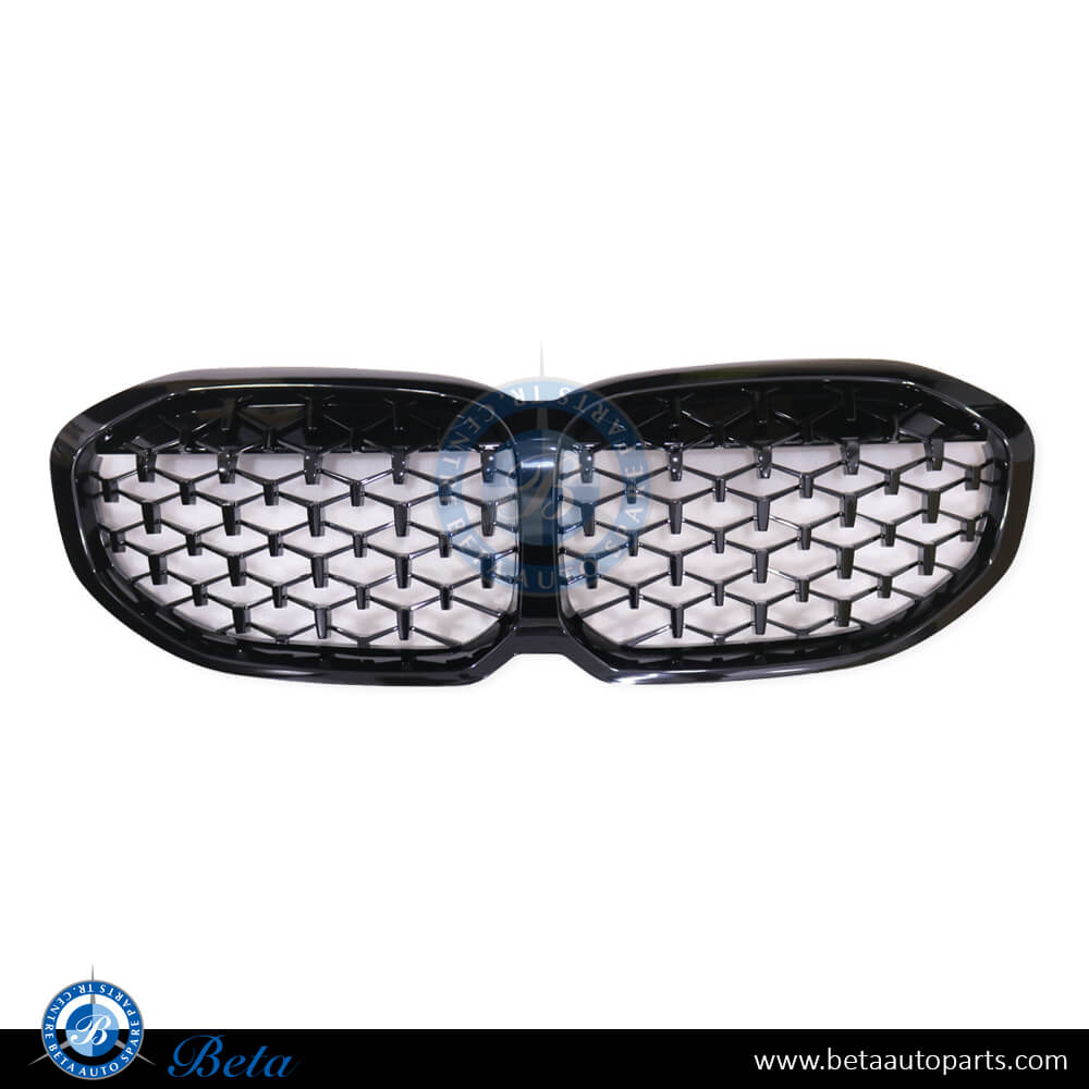 BMW F-Series Inner Grille V Brace Strut Bar Covers – Medium Blue