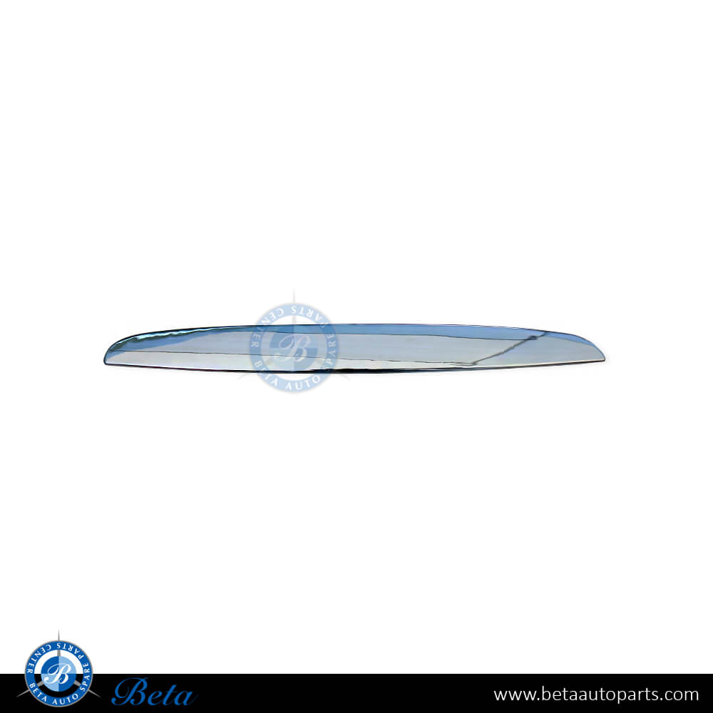 Left Side Hood Chrome Moulding for BMW 3 Series E90 2005-2008 models, Part Number 51137117241