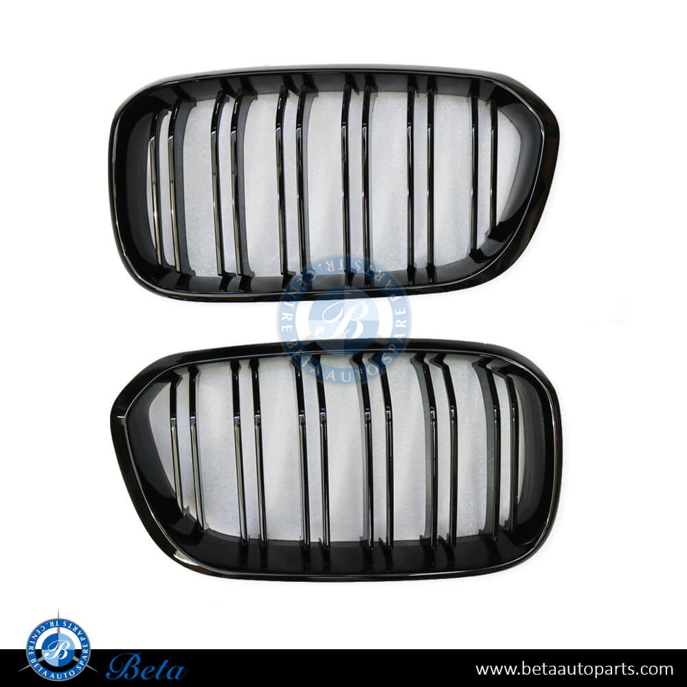 Radiator Grille 3 Color Look for BMW 1 Series F20/F21 LCI 2015-2019 models, Part Number 51137371687/51138122688