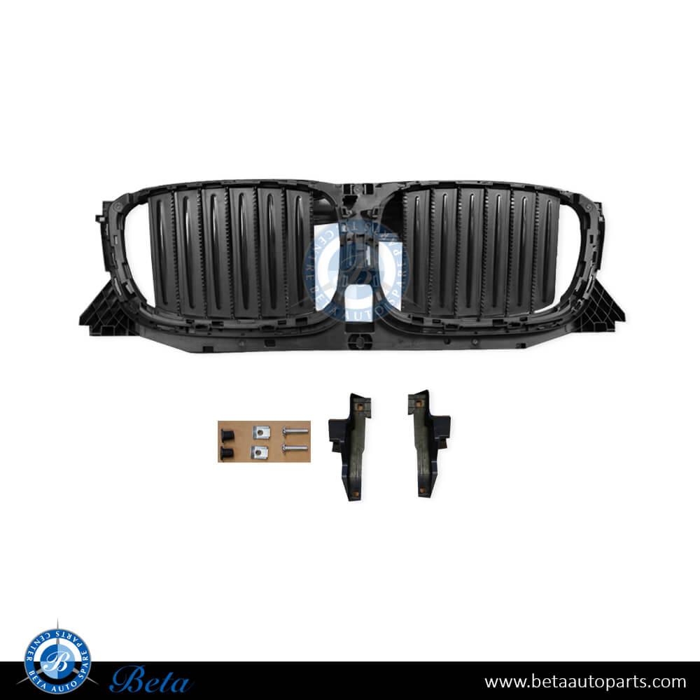 Upper Air Flaps with CO2 For Basis for BMW X3/X4 G01/G02 2018-2021 models, Part Number 51137497227