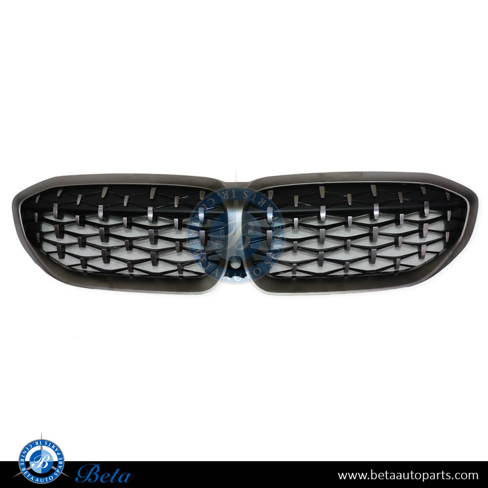 Radiator Grille M340 Stars Look with Camera for BMW 3 Series G20 2019-2022 models, Part Number 51138079742