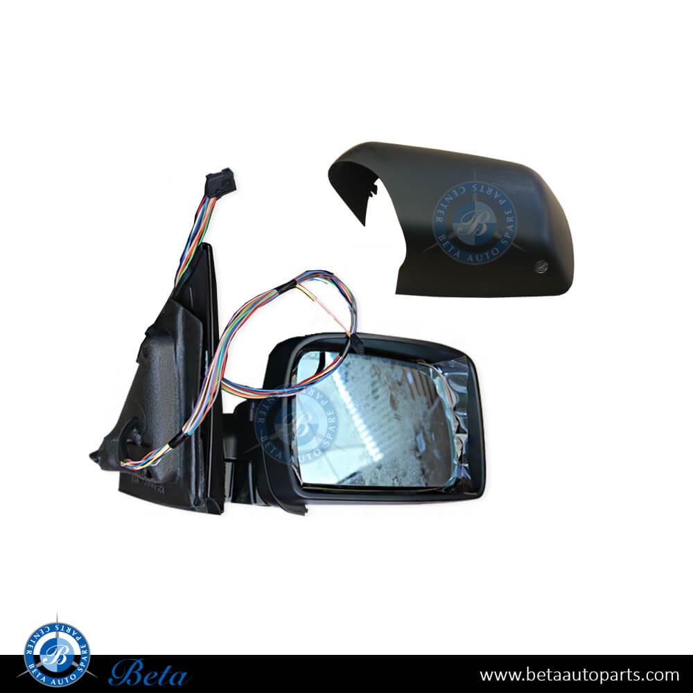 Left Side side Mirror with Folding / Memory /LP - 12P + 2 Pins ) for BMW X5 E53 2000-2006 models, Part Number 51167039925