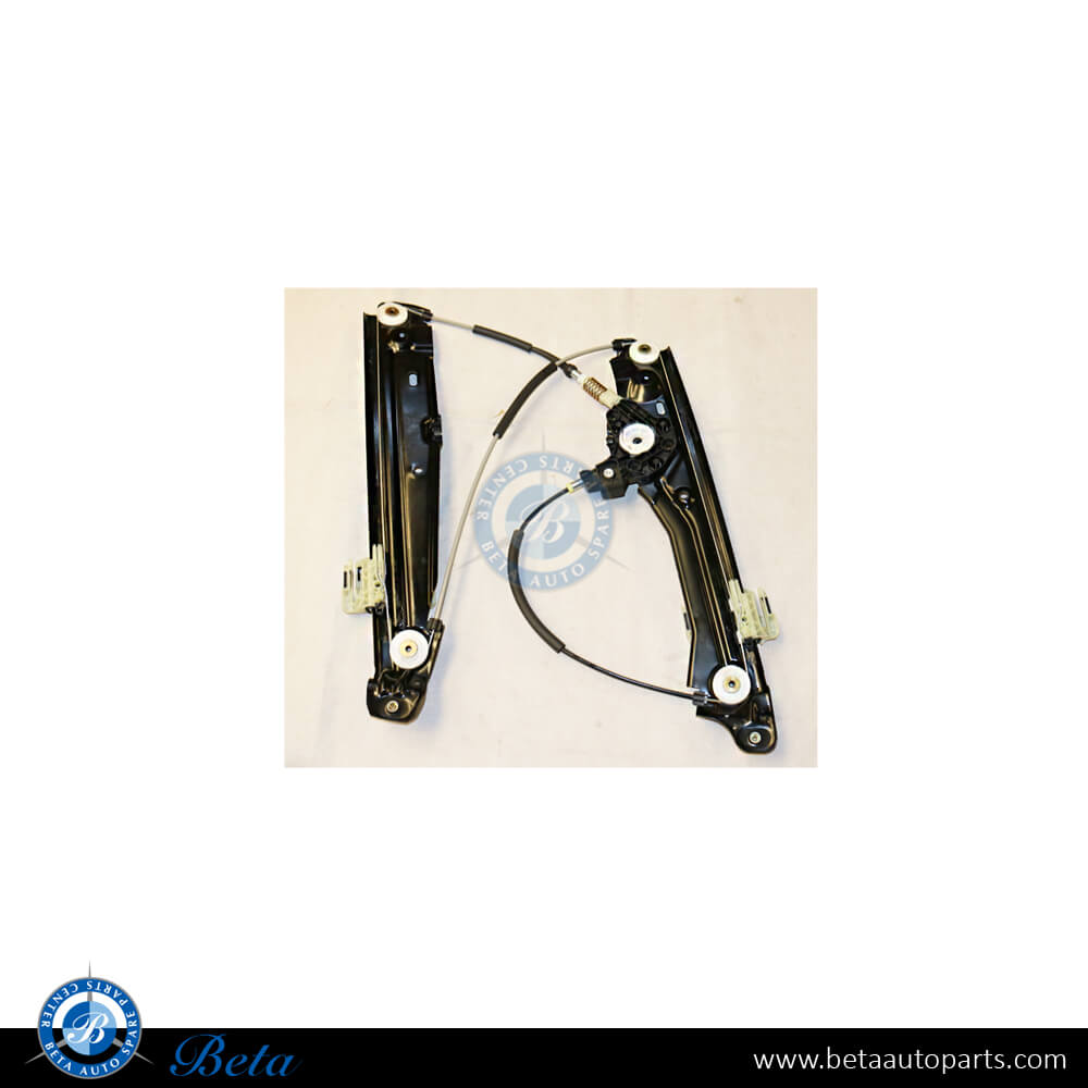 Right Side Front Door Regulator without Motor for BMW 7 Series F01 / F02 2009-2015 models, Part Number 51337182106