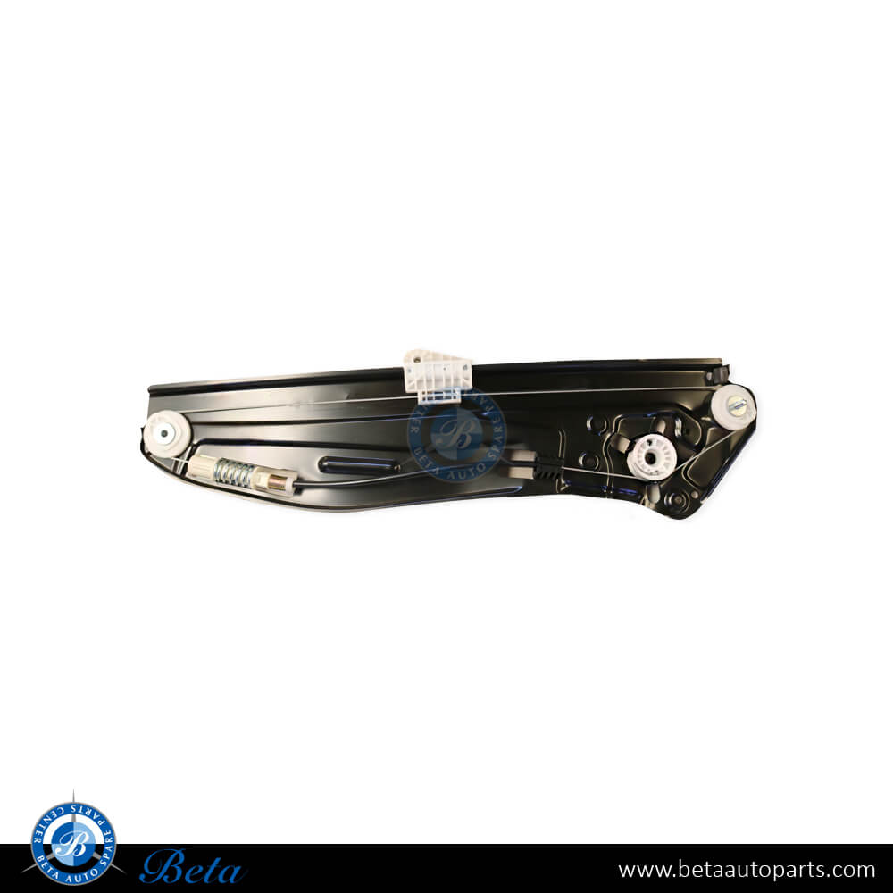 Left Side Rear Door Regulator without Motor for BMW 7 Series E65 2002-2005 models, Part Number 51357138863