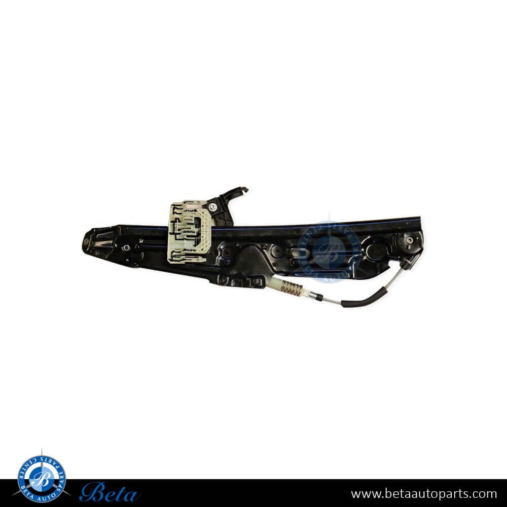 Left Side Rear Door Regulator without Motor for BMW 5 Series F10 2010-2016 models, Part Number 51357182613