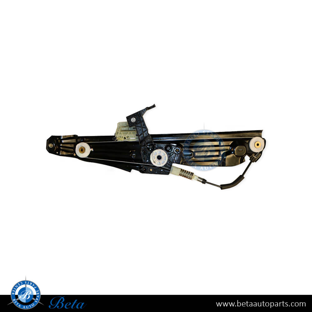 Left Side Rear Door Regulator without Motor for BMW 7 Series F01 / F02 2009-2015 models, Part Number 51357182615
