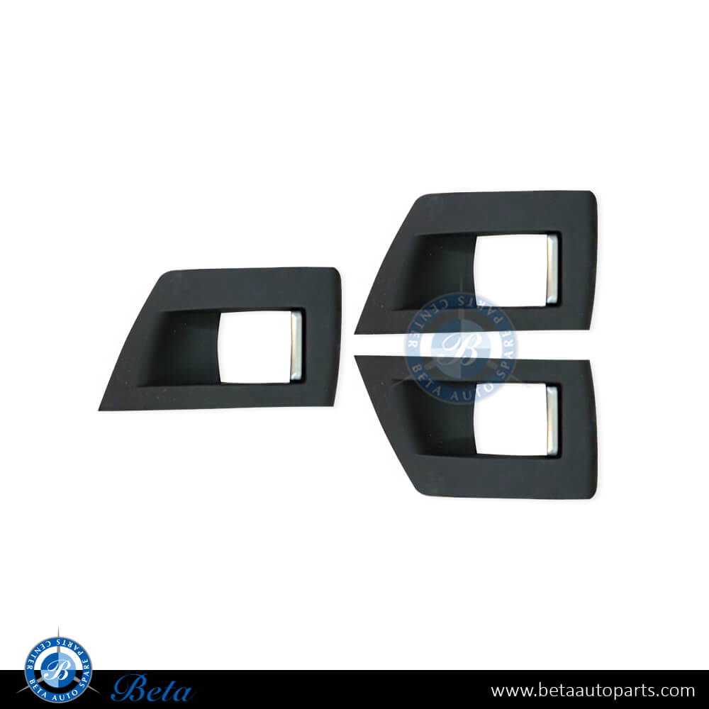 Window Switch Trim Black Color for BMW 5 Series F10 2010-2016 models, Part Number 51417226363 / 51417226364