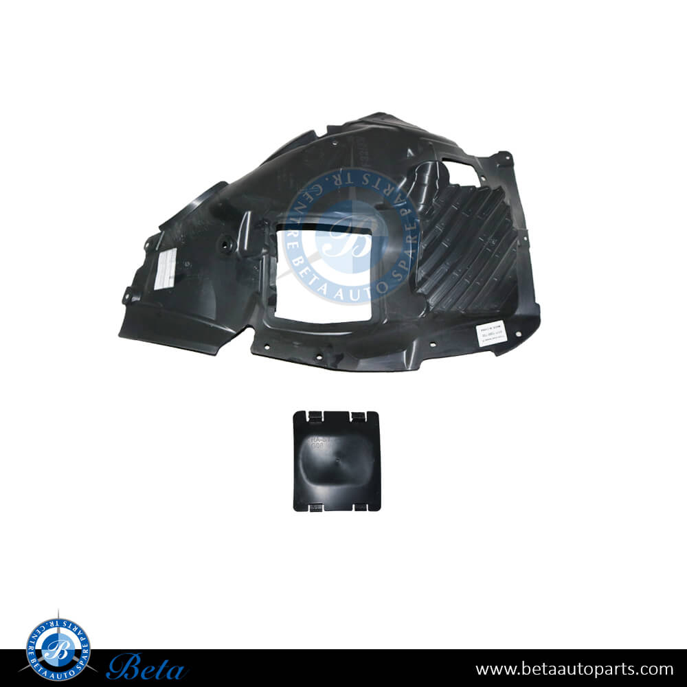Right Side Front Wheel Fender Liner - Front Half (Right) for BMW 4 Series 2014-2020 models, Part Number 51717260730