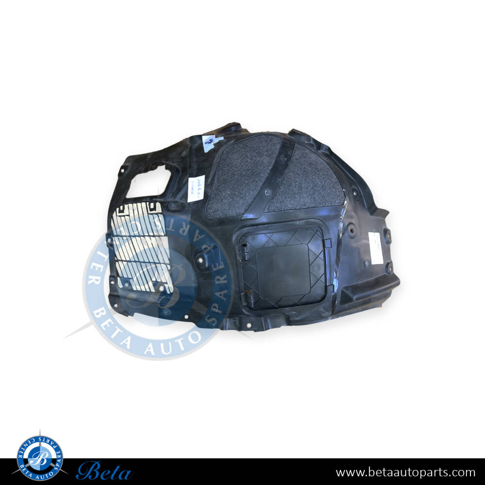 Left Side Front Wheel Fender Liner - Front Half for BMW 5 Series G30 2017-up models, Part Number 51717340785