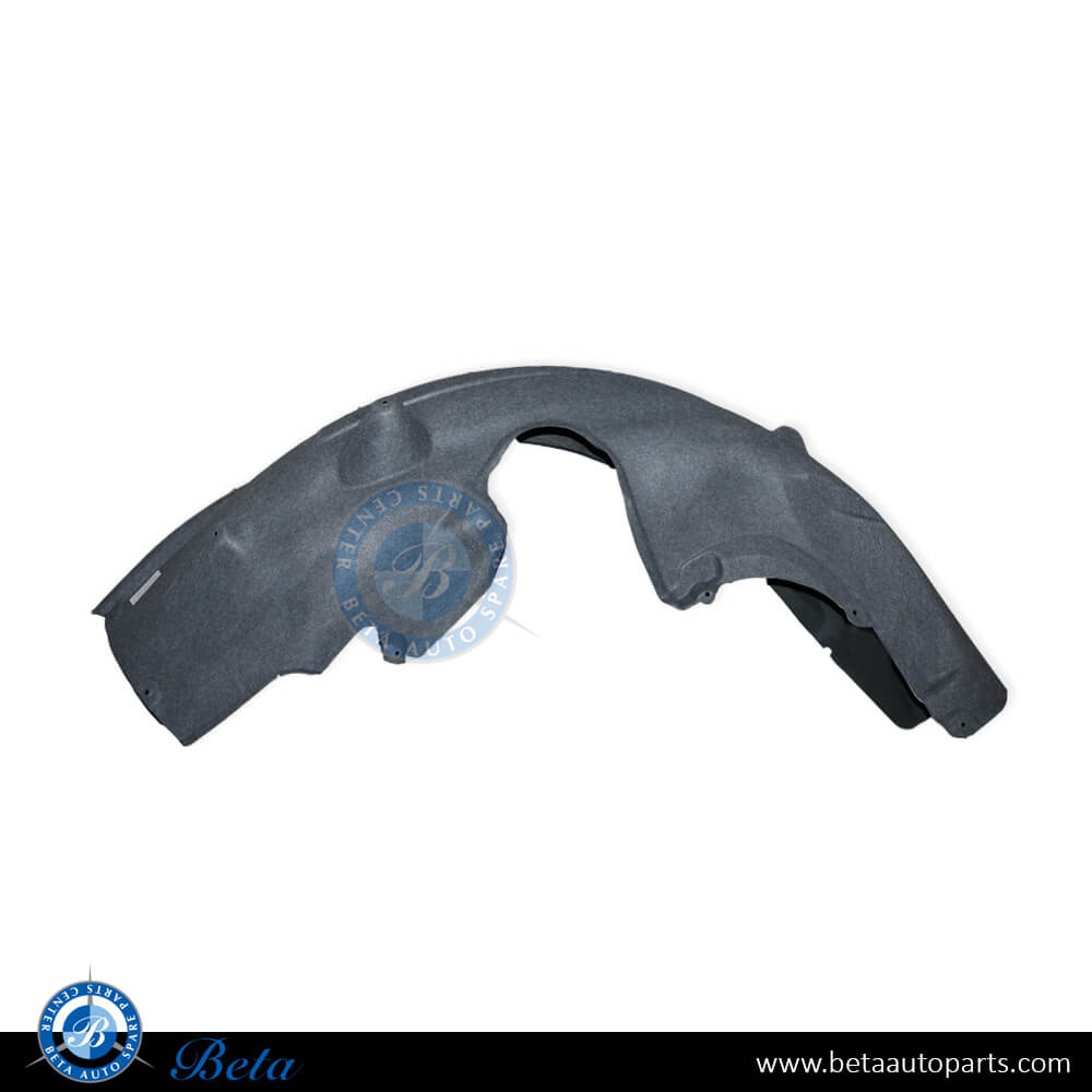 Left Side Rear wheel fender liner for BMW 5 Series G30 2017-Up models, Part Number 51717351455