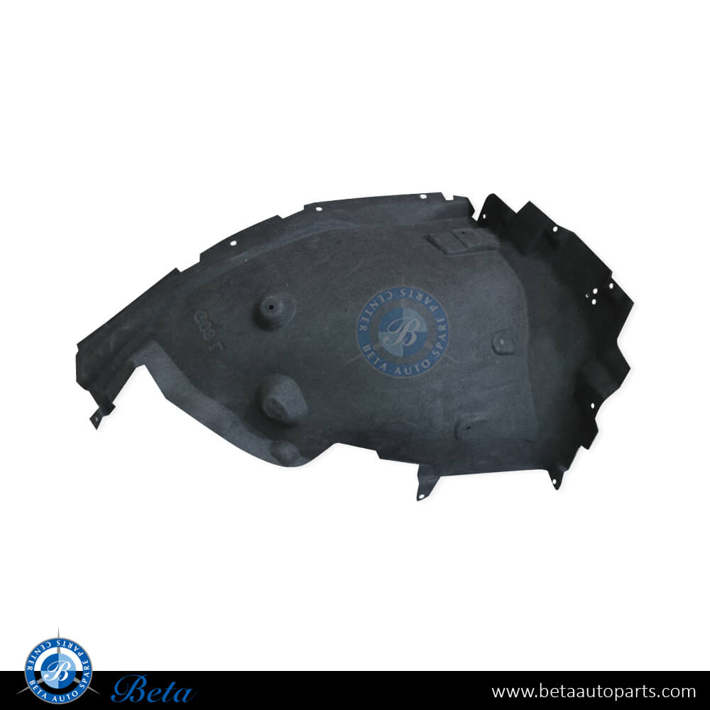 Right Side Front Wheel Fender Liner Rear Half - Flannel for BMW X3/X4 G01/G02 2018-Up models, Part Number 51717394816