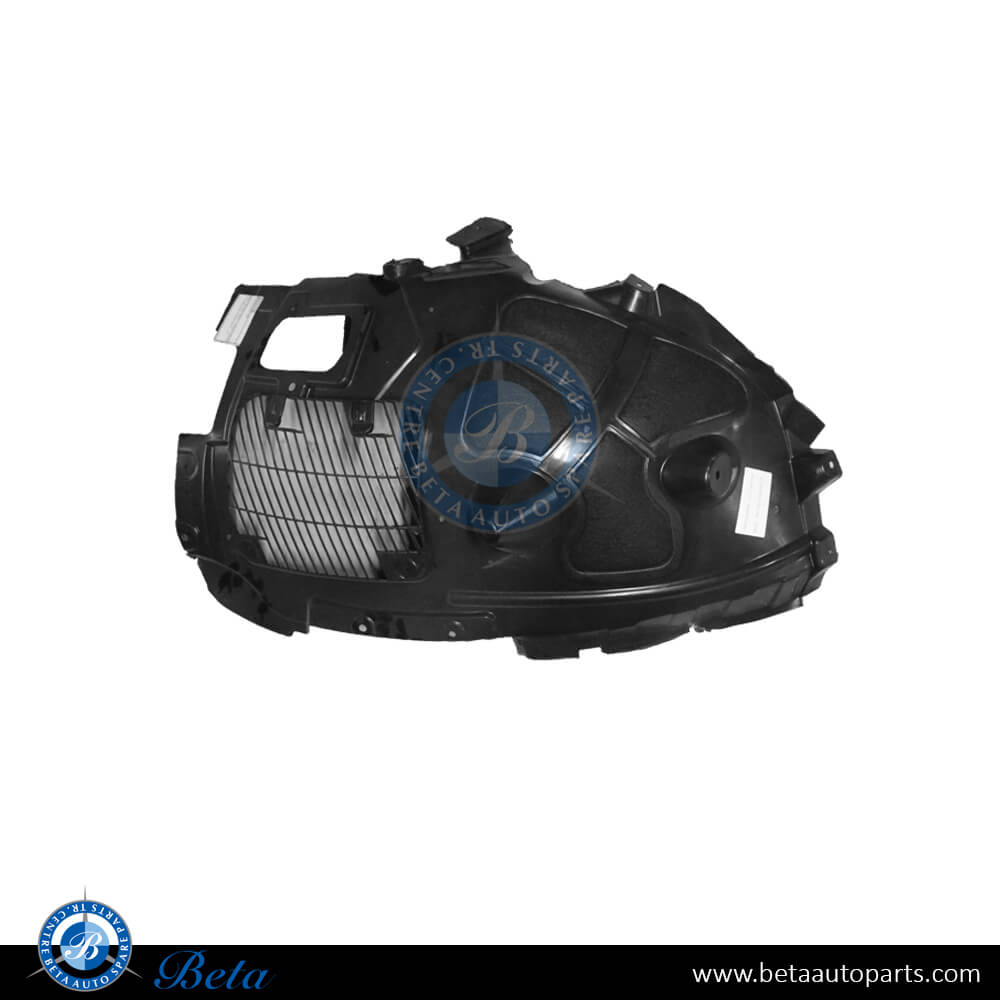 Left Side Front Wheel Fender Liner - Front Half (Left) for BMW X6 2020-Up models, Part Number 51717427505