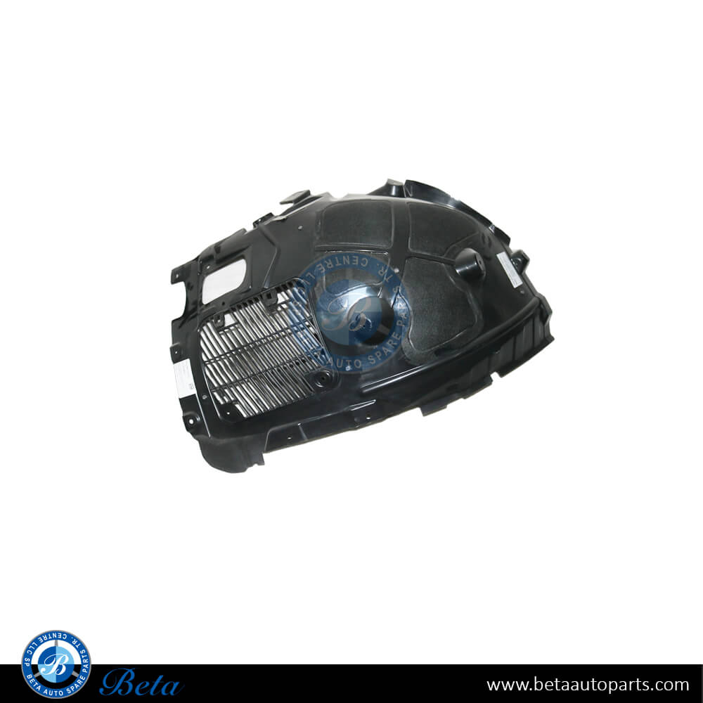 Left Side Front Wheel Fender Liner Front Half for BMW X7 2019-Up models, Part Number 51747424911