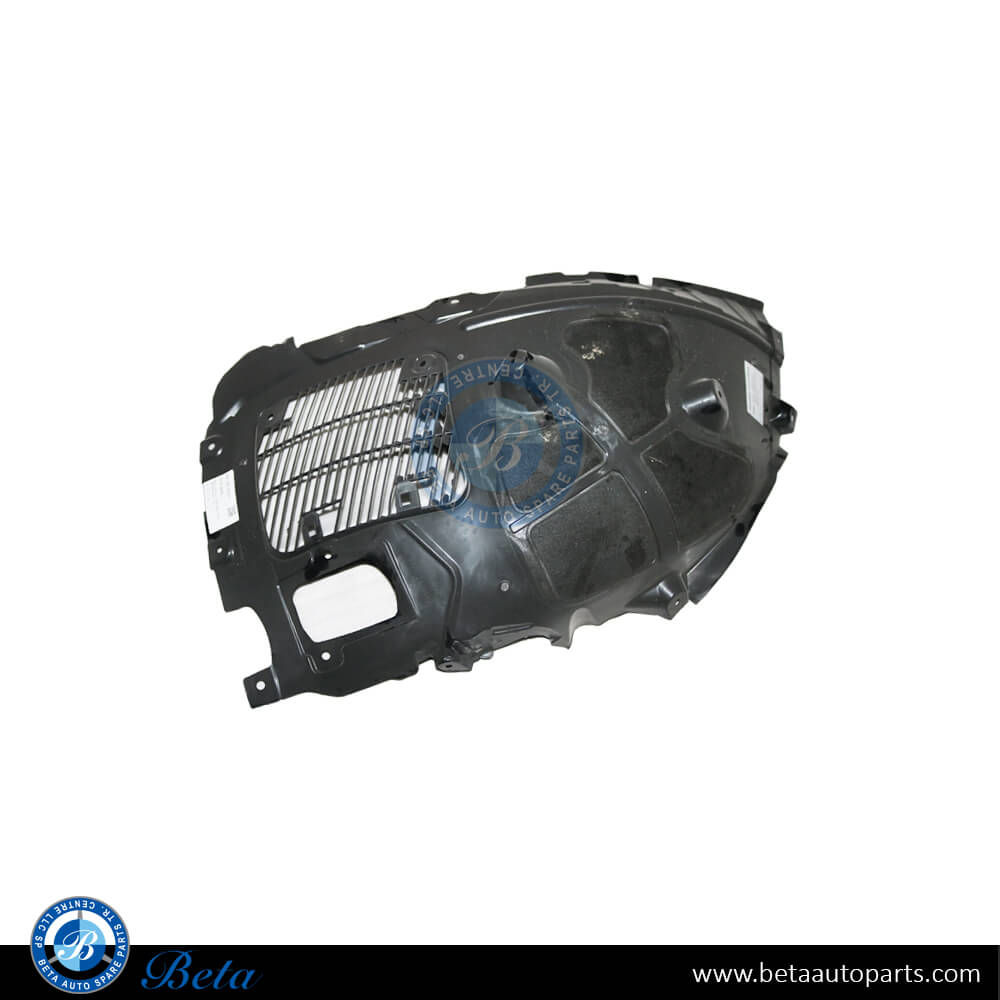Right Side Front Wheel Fender Liner Front Half for BMW X7 2019-Up models, Part Number 51747424912