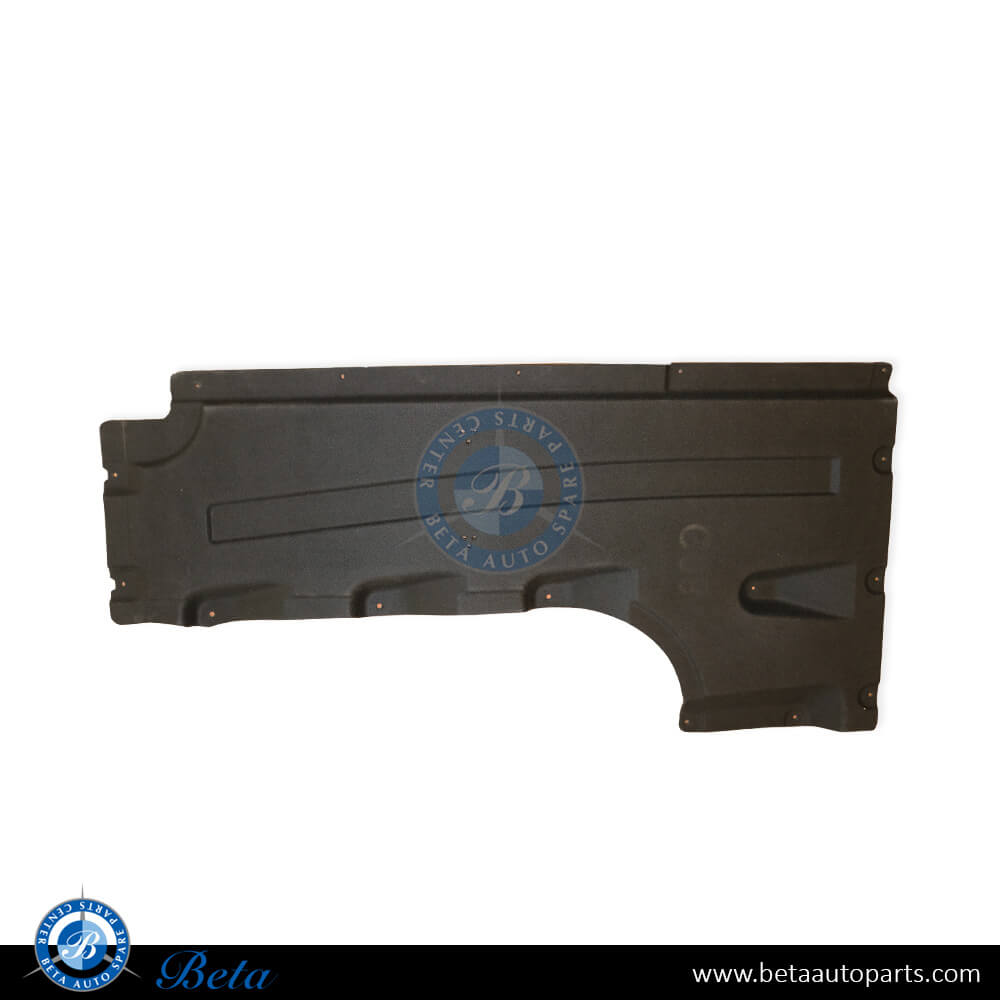 Left Side Coating under cover Flannel for BMW X3/X4 G01/G02 2018-Up models, Part Number 51757394745