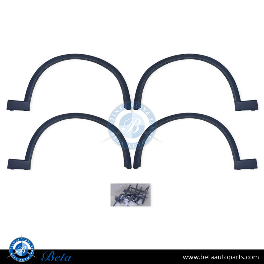 Wheel arches set M-TEK for BMW X3/X4 F25/F26 2011-2018 models