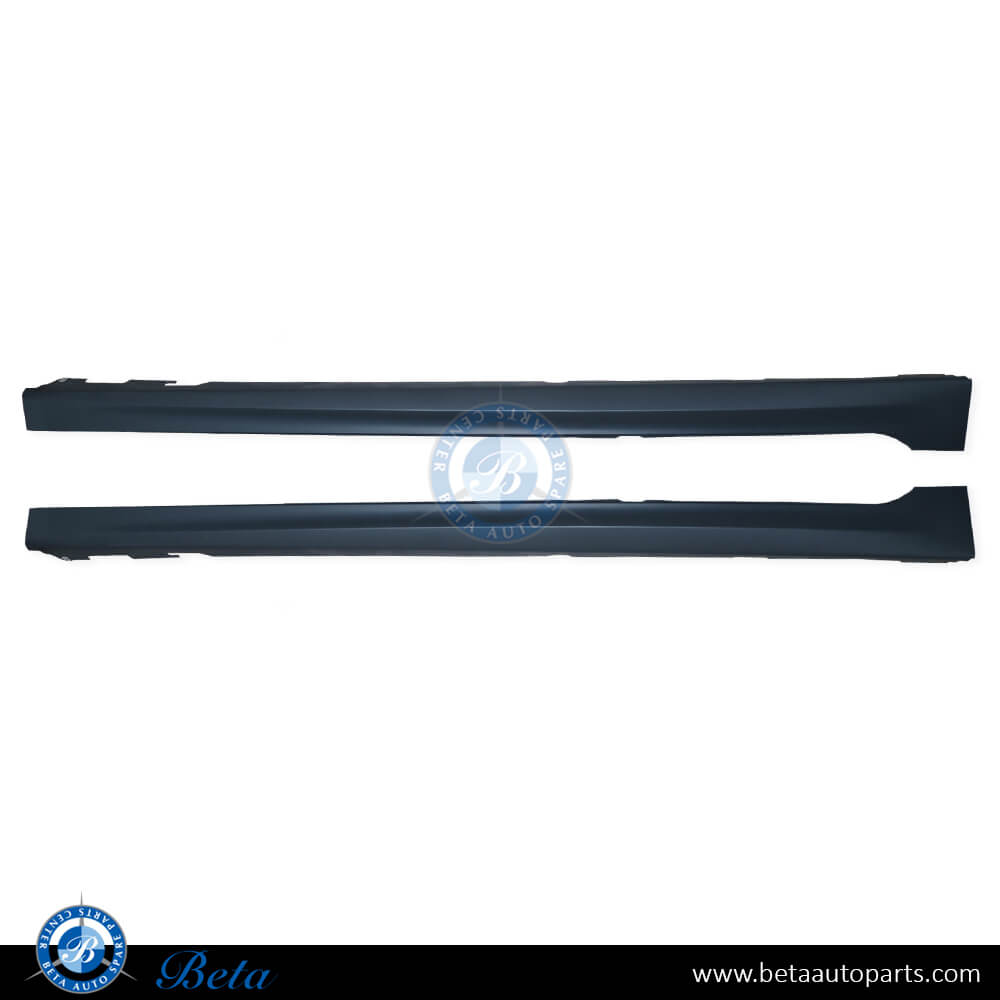 Side Skirt M-Tek for BMW 5 Series G30 2017-Up models, Part Number 51778073133 / 51778073134