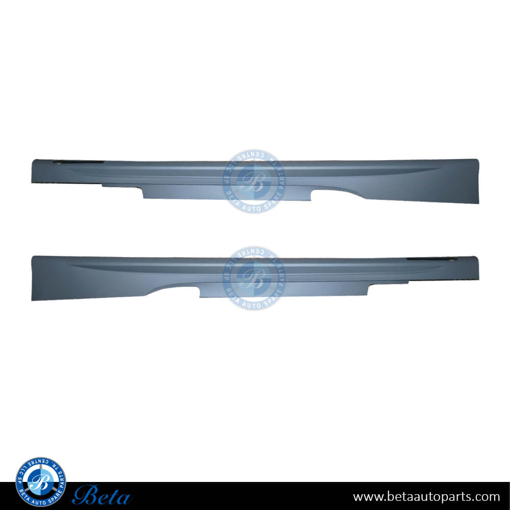 Side Skirts M-Tek with Ambient Lighting for BMW 4 Series 2021-Up models, Part Number 51779854259 / 51779854260